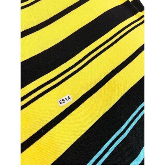 Exclusively Misook Midi Dress Women's Small Multi Color Striped Coastal Preppy - Picture 9 of 9